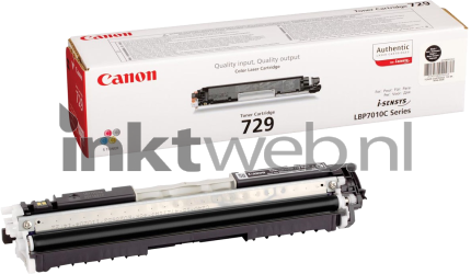 Canon 729-BK zwart Combined box and product