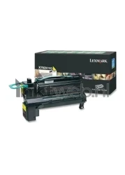 Lexmark X792 HC geel Combined box and product