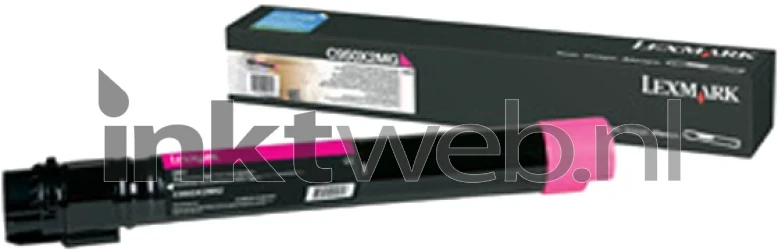 Lexmark C950 HC magenta Combined box and product