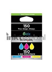 Lexmark 150 multipack C/M/Y kleur Front box