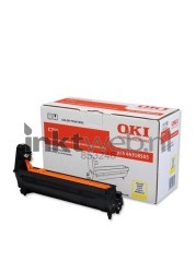 Oki C711 geel Combined box and product