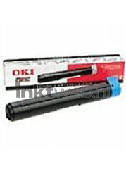 Oki 09002390 Toner zwart Combined box and product