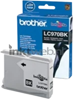 Brother LC-970BKBP2 (Opruiming 2 x 1-pack los) zwart