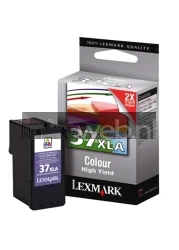 Lexmark 37XLA kleur Combined box and product
