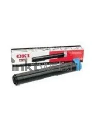 Oki 09004097 Toner zwart Combined box and product