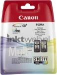 Canon PG-510/CL-511 zwart en kleur