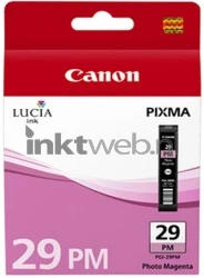 Canon PGI-29PM foto magenta Front box