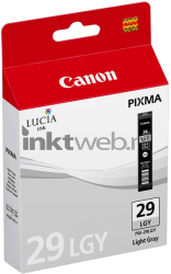 Canon PGI-29LGY licht grijs Front box