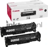 Canon 718 Duopack zwart