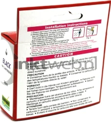 Huismerk Epson T0321 zwart Back box