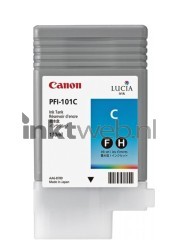 Canon PFI-101C cyaan Product only