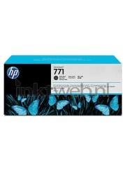 HP 771 3-pack mat zwart Front box