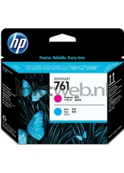 HP 761 magenta en cyaan Front box