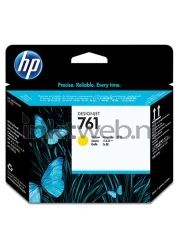 HP 761 printkop geel Front box