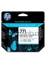 HP 771 foto zwart en licht grijs Front box