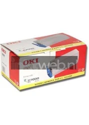 Oki 41304209 Toner geel Front box