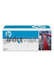 HP 650A cyaan Front box