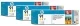 HP 91 3-pack geel (Origineel)