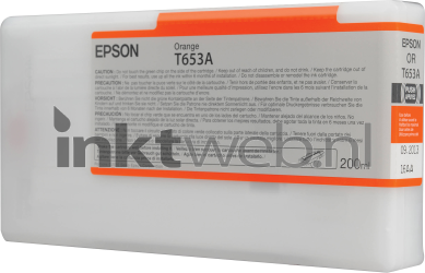 Epson T653A oranje Product only