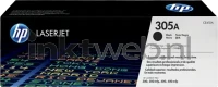 HP 305A (Sticker resten) zwart