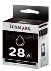Lexmark 28A zwart Front box