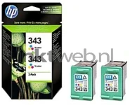 HP 343 Twinpack kleur