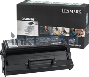 Lexmark 08A0476 zwart Combined box and product