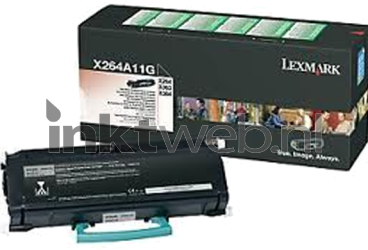 Lexmark X264A11G zwart Combined box and product
