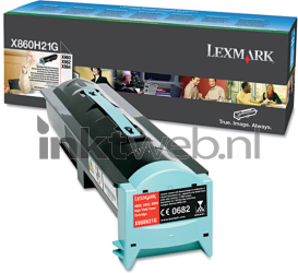 Lexmark X860H21G zwart Combined box and product
