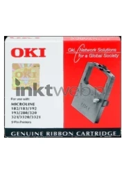 Oki 100 / 300 zwart Front box