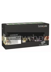 Lexmark 10B042K zwart Front box
