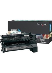 Lexmark C770, C772 cyaan Combined box and product