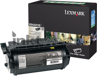 Lexmark X644X11E zwart Combined box and product