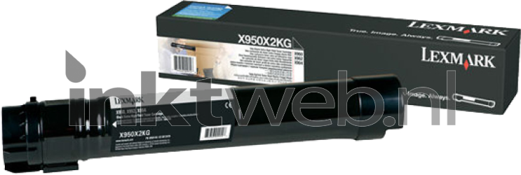 Lexmark X950X2KG zwart Combined box and product