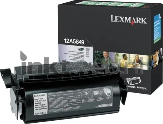 Lexmark 12A5849 zwart Combined box and product