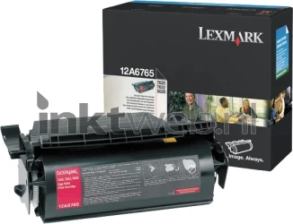 Lexmark 12A6765 zwart Combined box and product