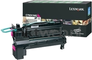 Lexmark C792 (C792X1MG) magenta Combined box and product