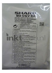 Sharp MX51GVBA zwart Front box
