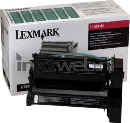 Lexmark 15G041M magenta Combined box and product
