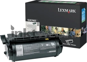 Lexmark 12A7465 zwart Combined box and product