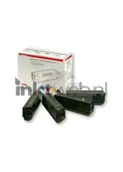 Oki 42403006 Toner Rainbow pakket kleur Combined box and product