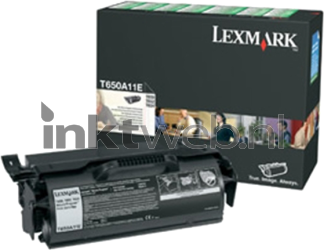 Lexmark T650A11E zwart Combined box and product