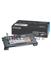 Lexmark C500 hc magenta Combined box and product