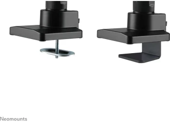 Neomounts Select NM-D775BLACKPLUS | Curved Monitorsteun met bureauklem zwart 