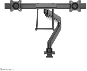 Neomounts Select NM-D775DXBLACK | 2-monitor arm met bureauklem zwart 