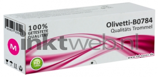Olivetti B0784 magenta Front box