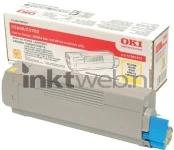 Oki C5600 / C5700 Toner geel