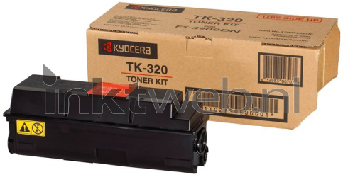 Kyocera Mita TK-320 zwart Combined box and product