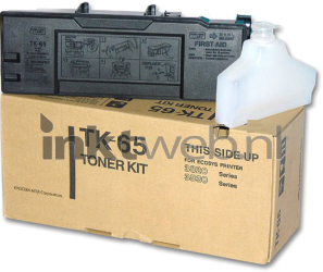 Kyocera Mita TK-65 zwart Combined box and product