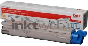 Oki C3300/C3400/C3450/C3600 Toner cyaan